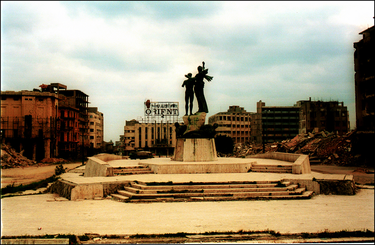 Martyr's Square, Beirut 1981 : Lebanon 1981-2008 : BILL FOLEY 