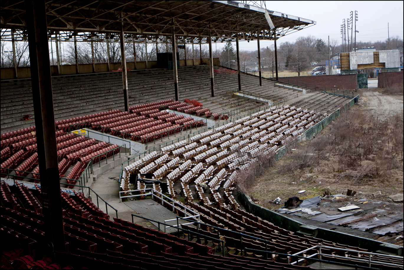 Bush Stadium seats
waiting for removal 2012 : Bush Stadium 2012 : BILL FOLEY 