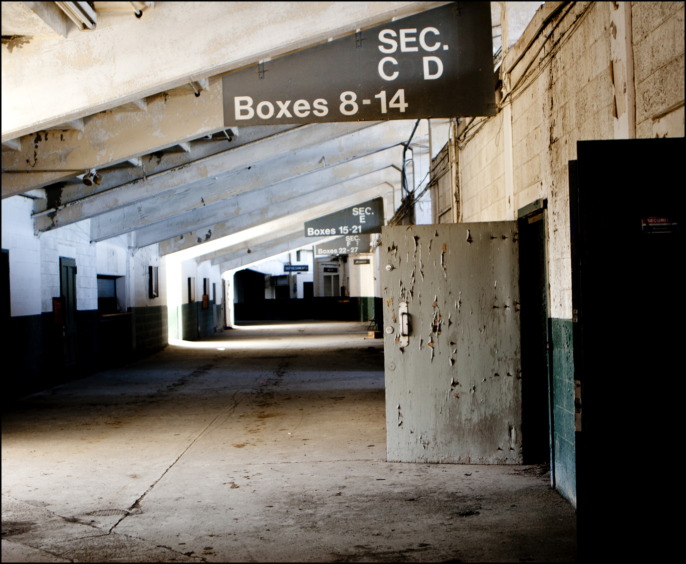 Section C-D
Boxes 8-14 : Bush Stadium 2012 : BILL FOLEY 