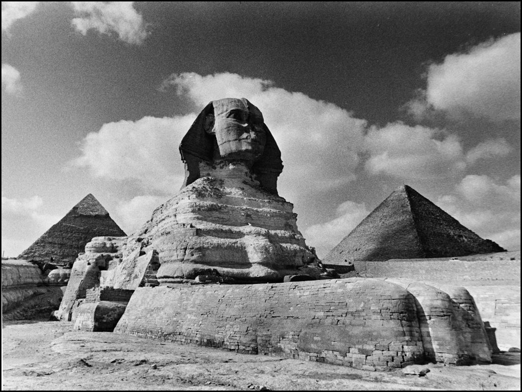 Pyramids and Sphinx, Giza 1980 : Egypt 1978-2018 : BILL FOLEY 