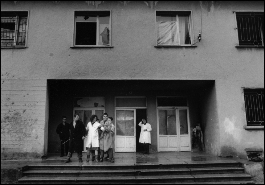 Exterior Childrens mental asylum, Albania 1992
 : Albania 1992 : BILL FOLEY 