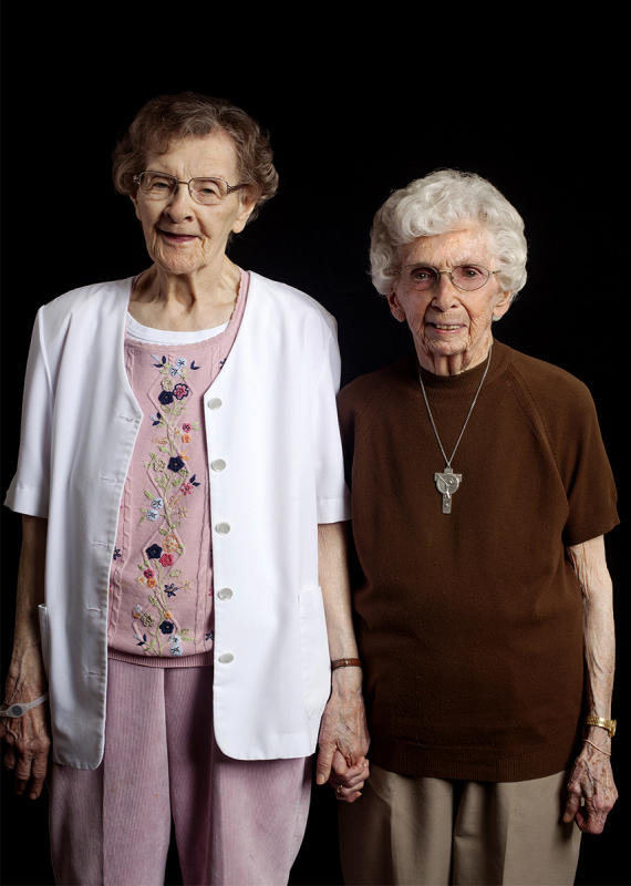 Sr. Ruth Ann Wirtz & Sr. Lavonne Long : The Twilight of Oldenburg : BILL FOLEY 