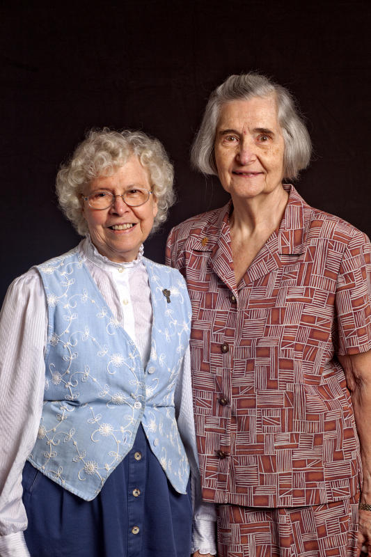 Sr. Janice Scheidler & Sr. Margaretta Black : The Twilight of Oldenburg : BILL FOLEY 