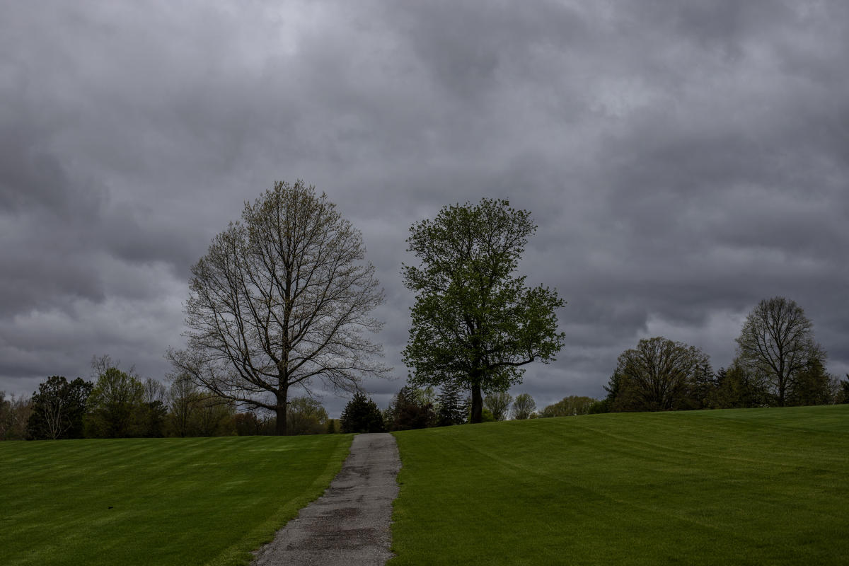 Golf course closed due to Pandemic. : Observations in a Pandemic 2020-2021 : BILL FOLEY 