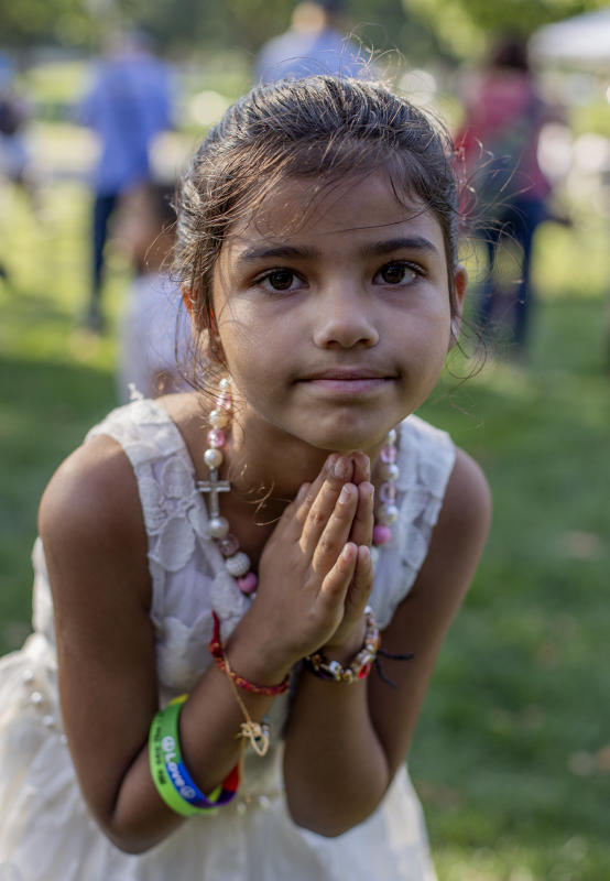 Namaste! : Festival of Faith, Back in Person! 2022. Military Park Downtown, Indianapolis, September 18, 2022! And Festival of Faith Pre-Pandemic 2019! : BILL FOLEY 
