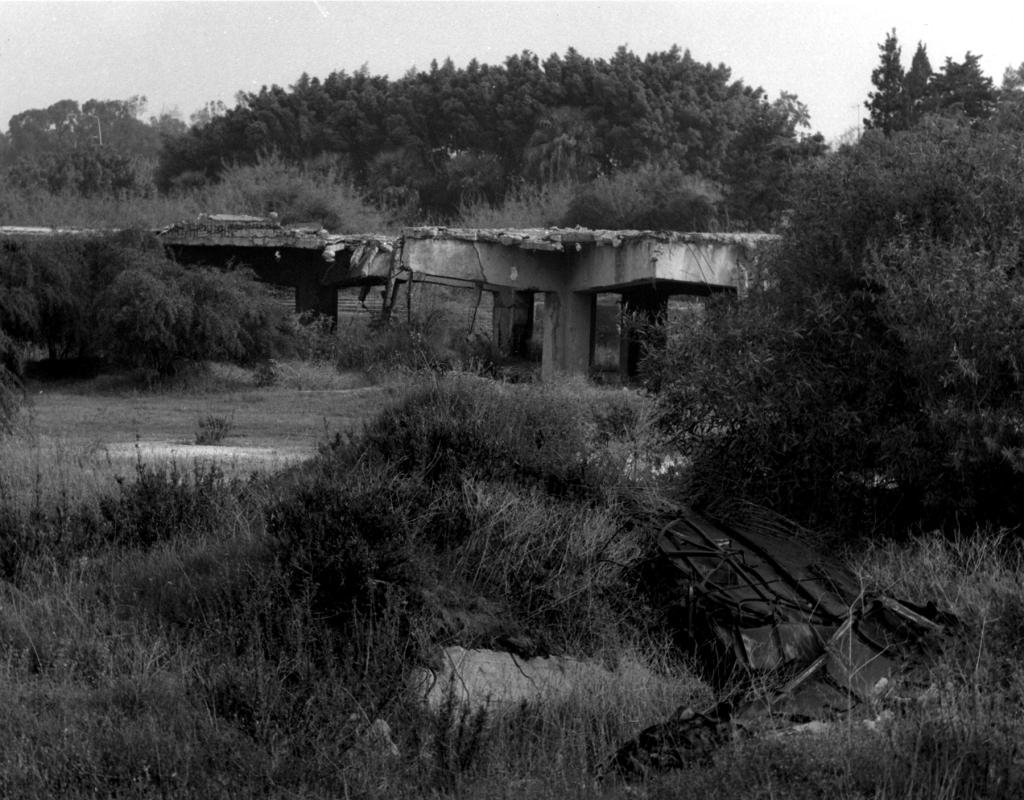 A decade later, now overgrown with weeds, the BLT now a monument to the past. : 40 Years After Attack on US Marines : BILL FOLEY 