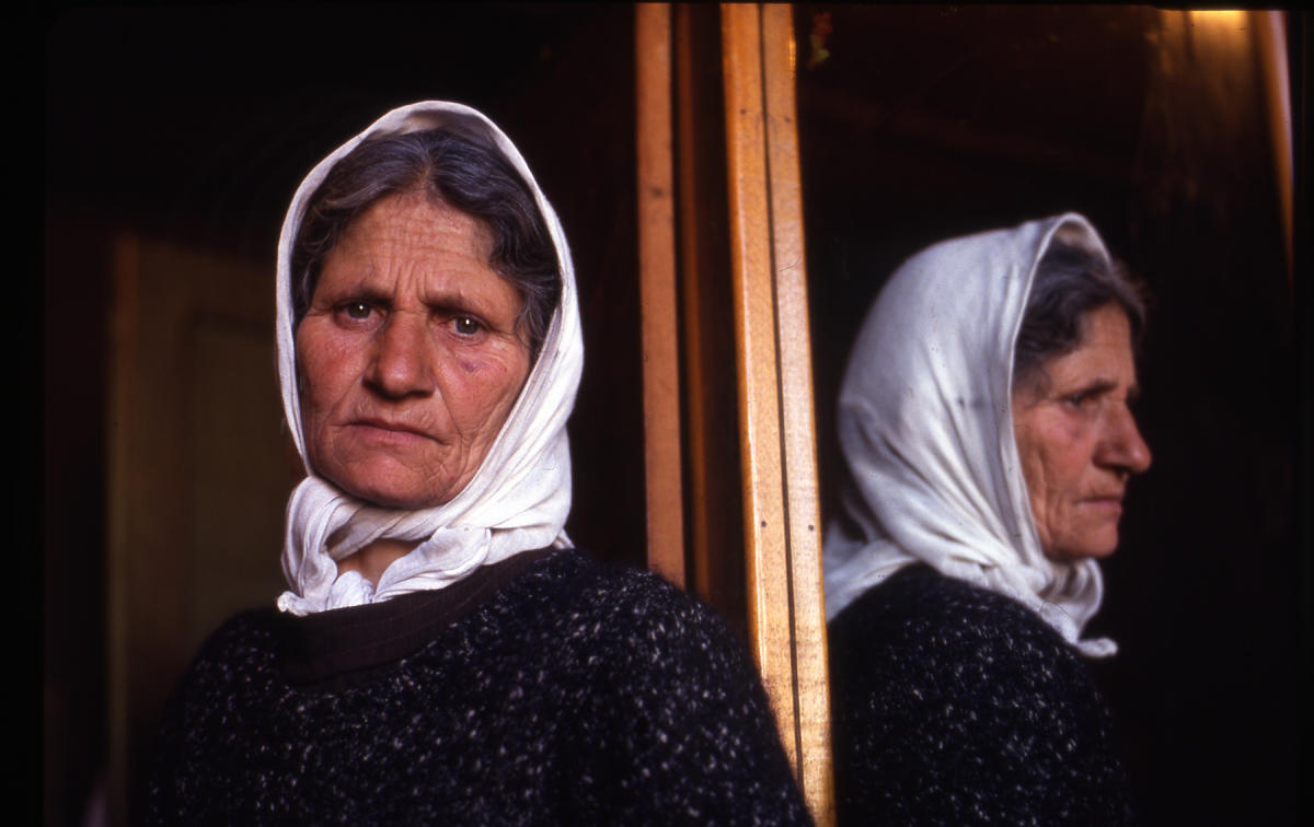 1992 Albania Portrait at home. : Portraits  : BILL FOLEY 